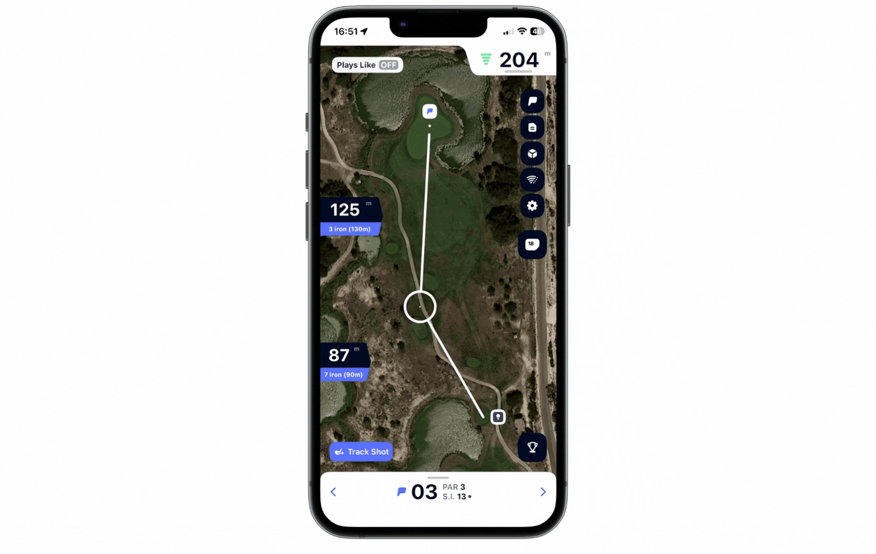 Playing a Round in Hole19 Start to Finish.gif
